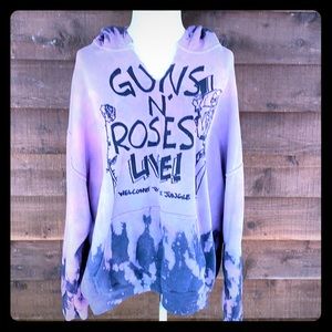 Hot Topic Guns N Roses Live  Hoodie Size XXXL
